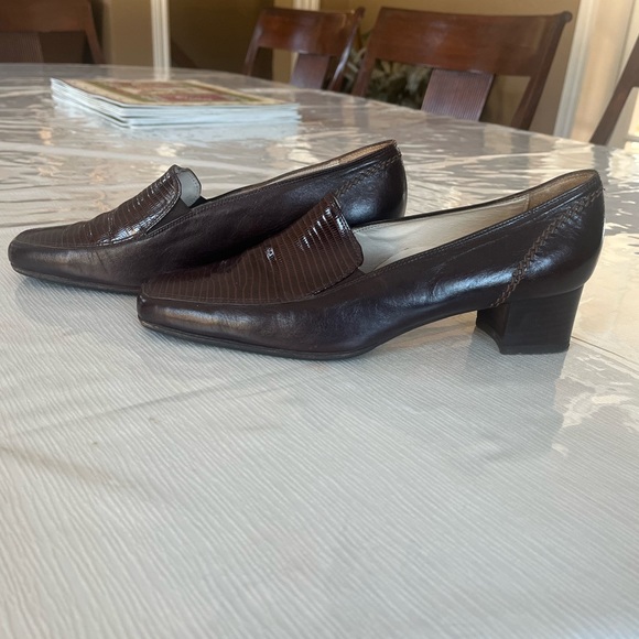 Italian leather loafers - Picture 5 of 8